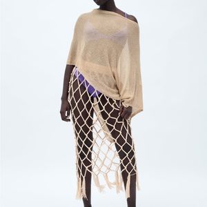 Zara Beaded Crochet cover up